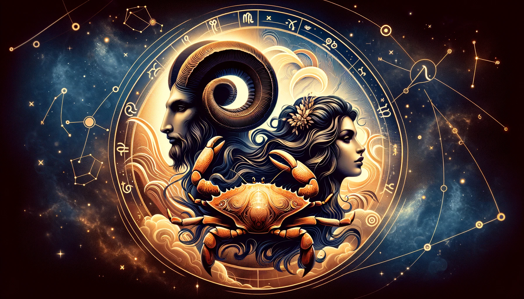 Aries and Cancer Marriage and Sex Compatibility of a Man and a Woman