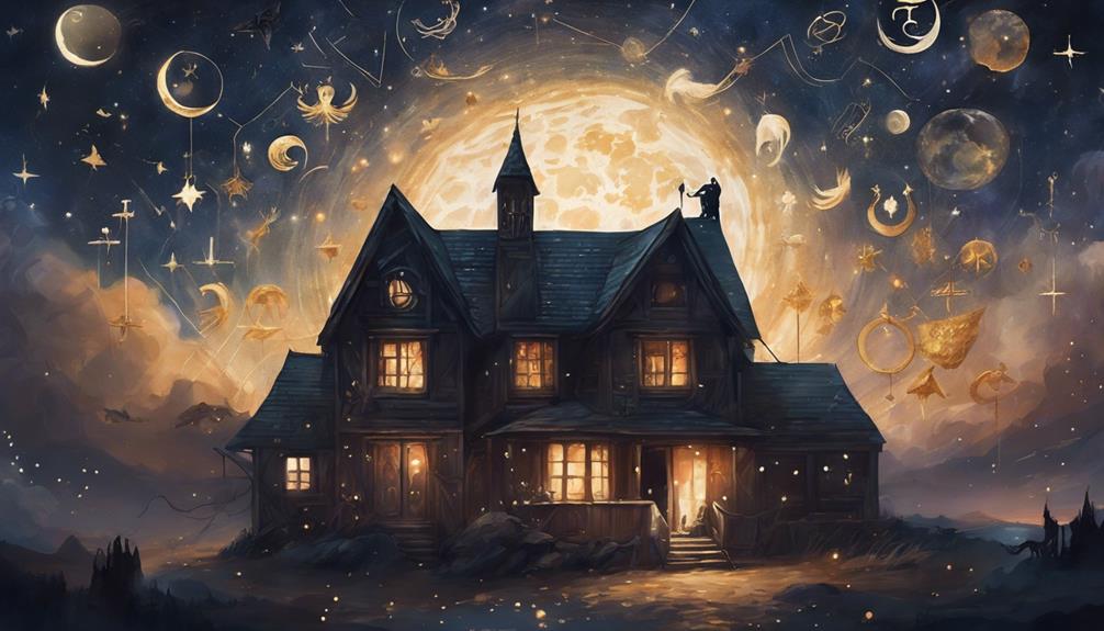 interpreting empty houses astrology